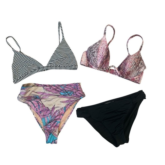 4 Piece Bikini Set! Rip Curl, Altard State, Bar III, Shade & Shore - Picture 1 of 14